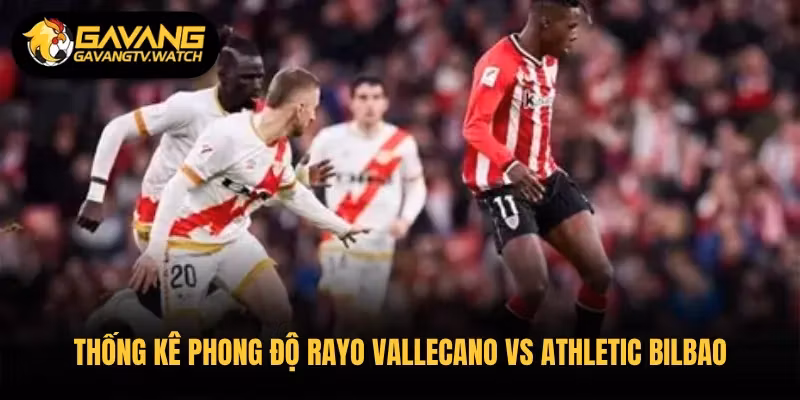 Thống kê phong độ Rayo Vallecano vs Athletic Bilbao 